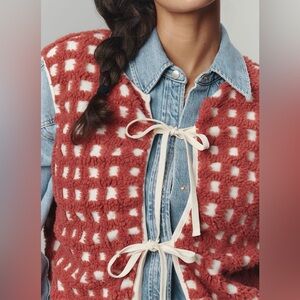 New Anthropologie FleeceVest